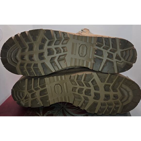 BOOT CAMPAIGN BRANDED ALTAMA 5855 MENS 11.5 COMBAT DESERT TAN NYLON SUEDE BOOTS - Picture 11 of 11